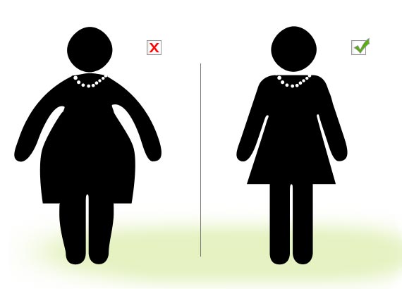 Ilustração mostra como parte da sociedade vê as pessoas obesas com rejeição (Foto: Reprodução)